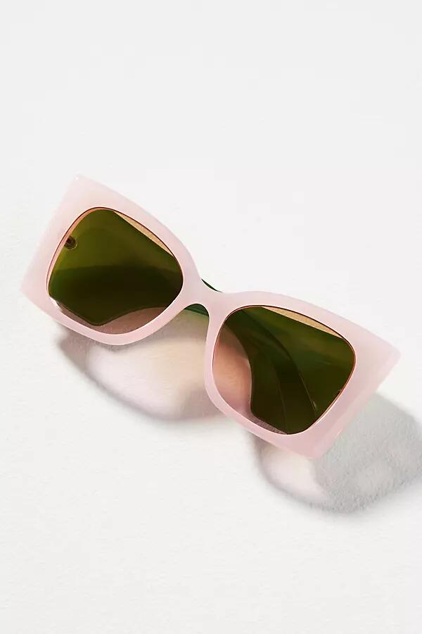 By Anthropologie Wide Flare Oversized Sunglasses Cover