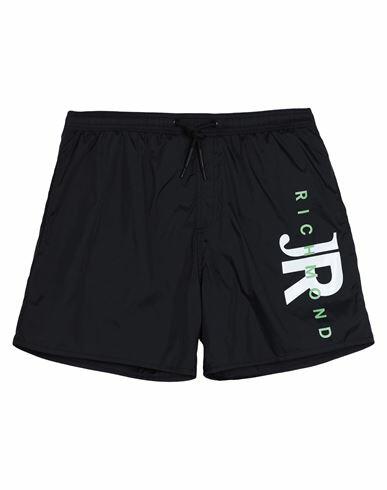 John Richmond Man Swim trunks Black Nylon Cover