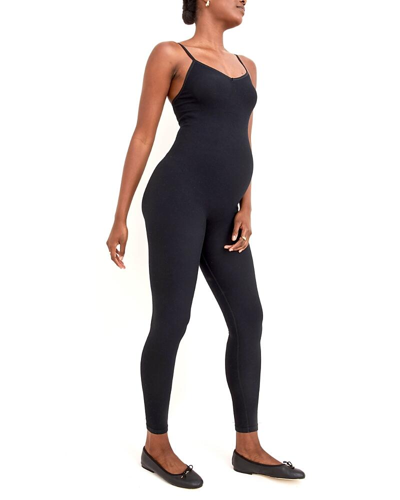 Hatch Collection Body Rib Maternity Unitard Cover