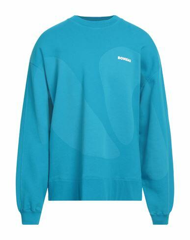 Bonsai Man Sweatshirt Azure Cotton Cover