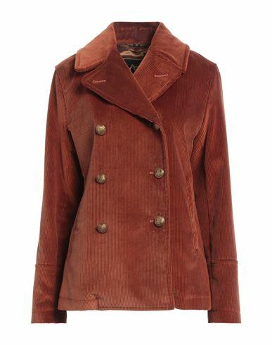 Sealup Woman Blazer Rust Cotton Cover