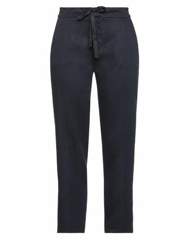 Pt Torino Woman Pants Midnight blue Lyocell Cover