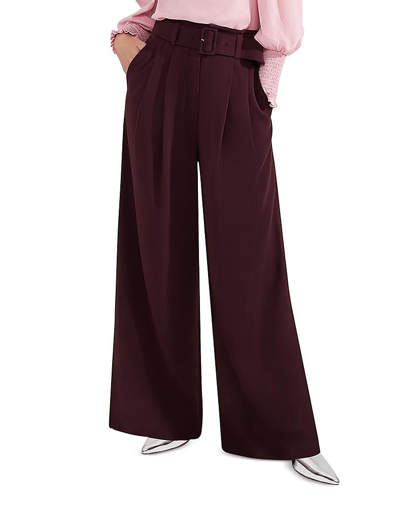 Hobbs London Hilary Belted Wide Leg Pants Cover