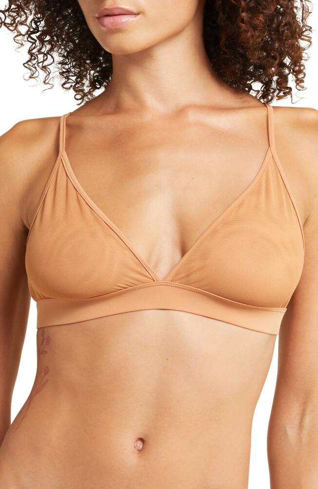 nude barre Mesh Wireless Bra in 9Am Cover