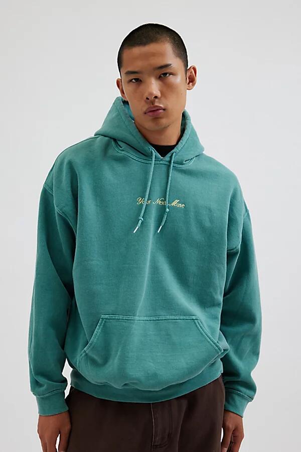 Your Next Muse Graphic Hoodie Sweatshirt in Green Cover