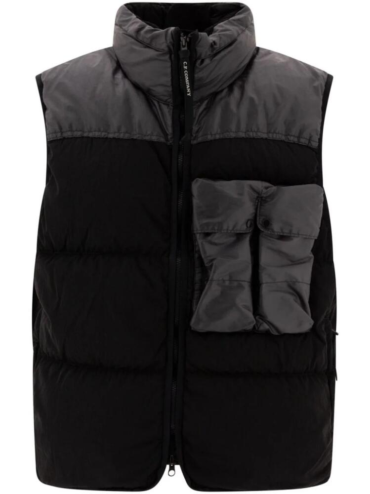 C.P. Company Eco-Chrome vest - Black Cover