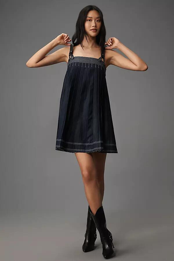 Pilcro Denim Babydoll Mini Dress Cover