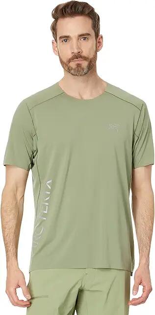 Arc'teryx Norvan Downword Logo Short Sleeve (Chloris) Men's Clothing Cover