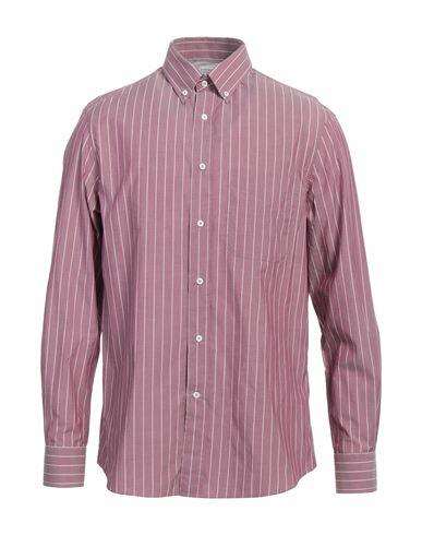 Brunello Cucinelli Man Shirt Mauve Cotton Cover