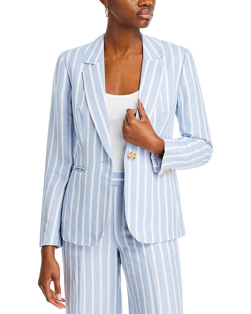 T Tahari Striped Blazer Cover