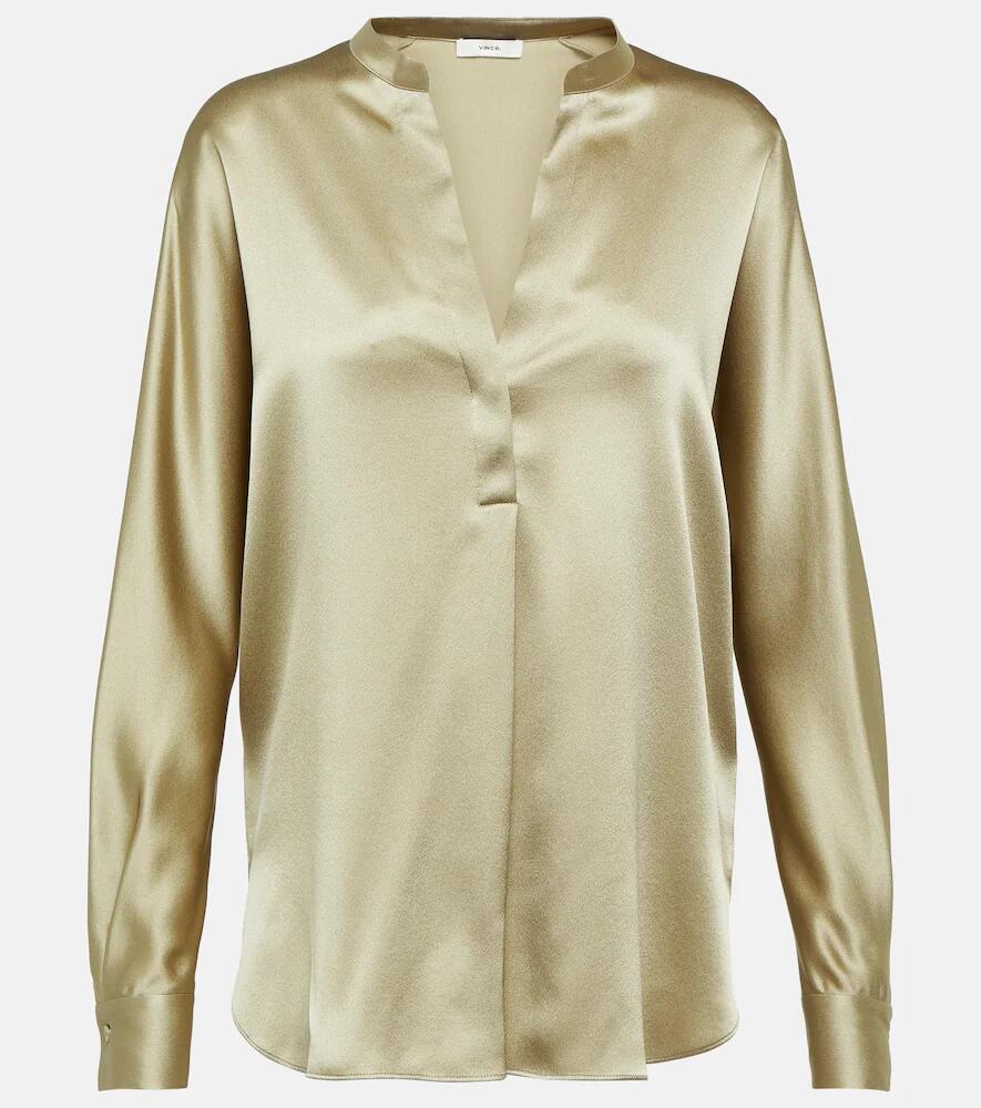 Vince Silk satin blouse Cover