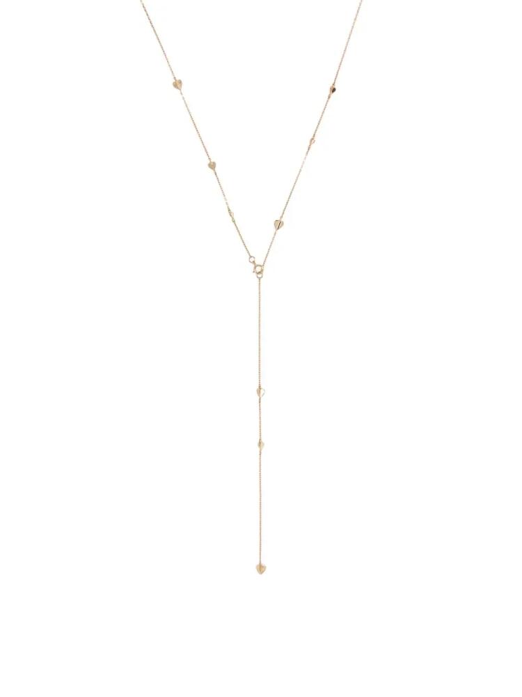 Dinny Hall 10kt yellow gold Folded Heart lariat necklace Cover