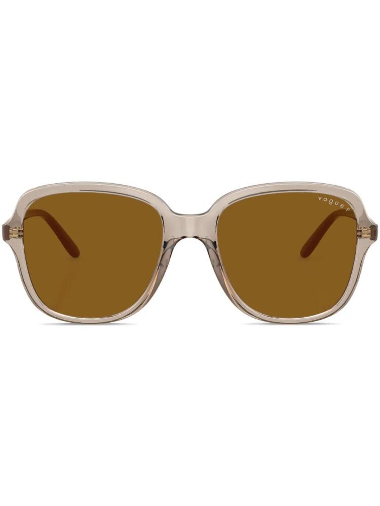 Vogue Eyewear oversized-frame sunglasses - Neutrals Cover