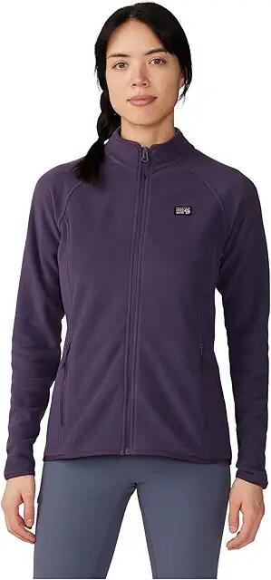 Mountain Hardwear Microchill Full Zip Jacket (Blurple) Women's Clothing Cover