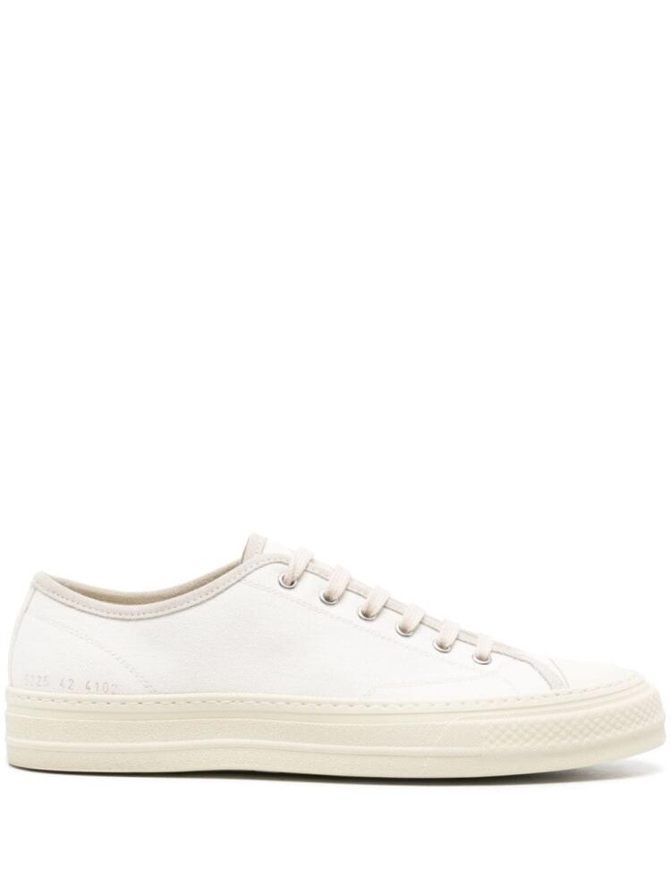 Common Projects Tournament canvas sneakers - White Cover