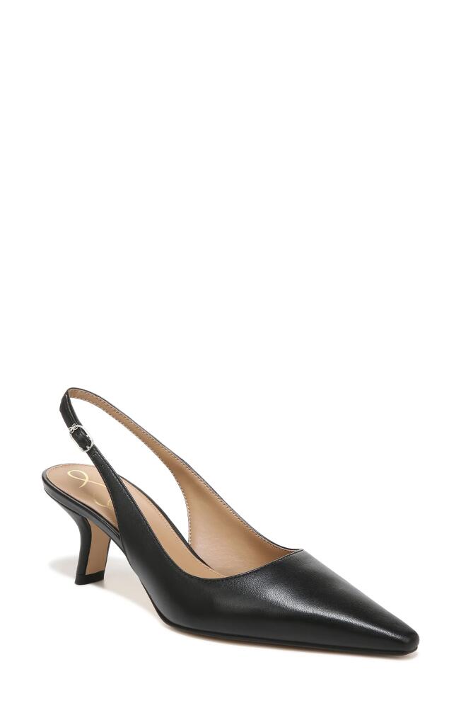 Sam Edelman Bianka Slingback Pump in Black 3 Cover