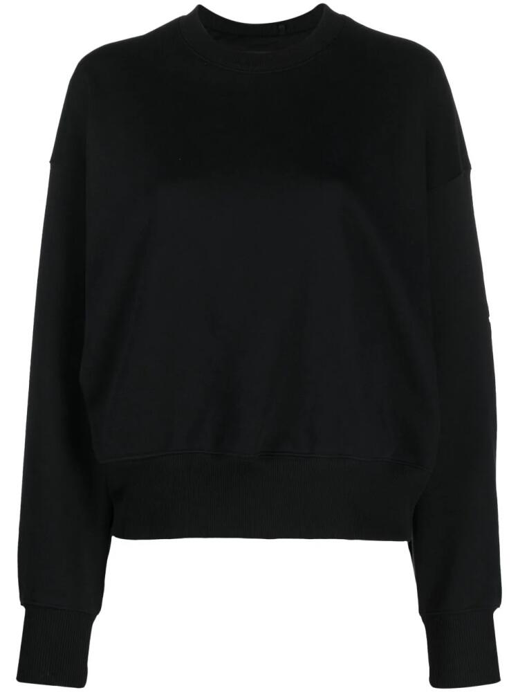 Y-3 long-sleeves organic cotton sweatshirt - Black Cover