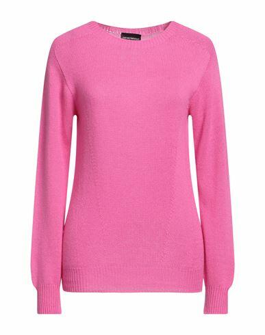 Emporio Armani Woman Sweater Fuchsia Cashmere Cover