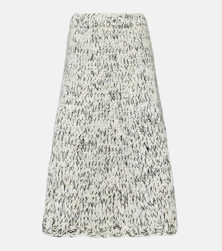 Joseph Wool-blend midi skirt Cover