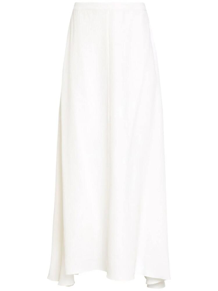 Uma | Raquel Davidowicz textured midi skirt - White Cover