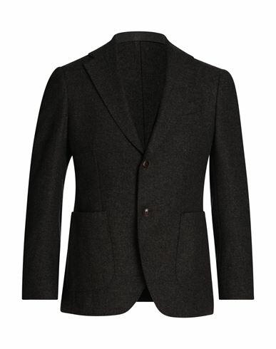 Mp Massimo Piombo Man Blazer Lead Wool, Polyester, Polyamide Cover