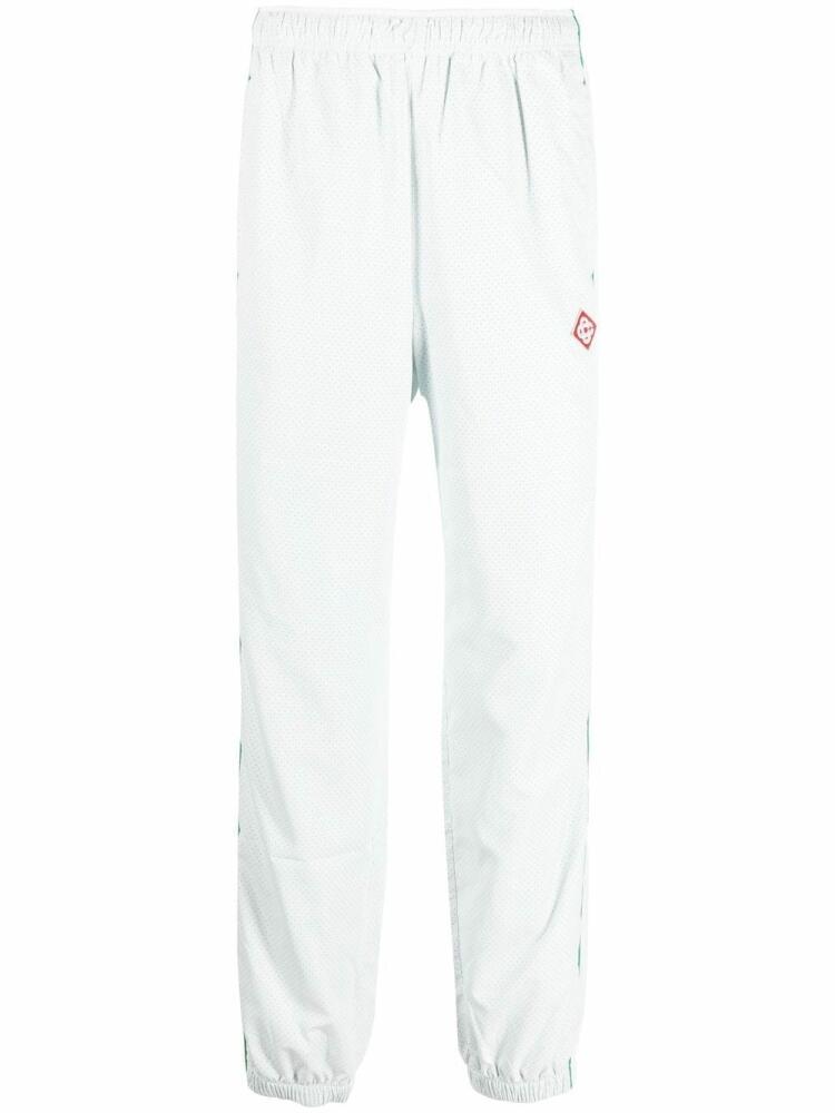 Casablanca logo-patch track-pants - White Cover