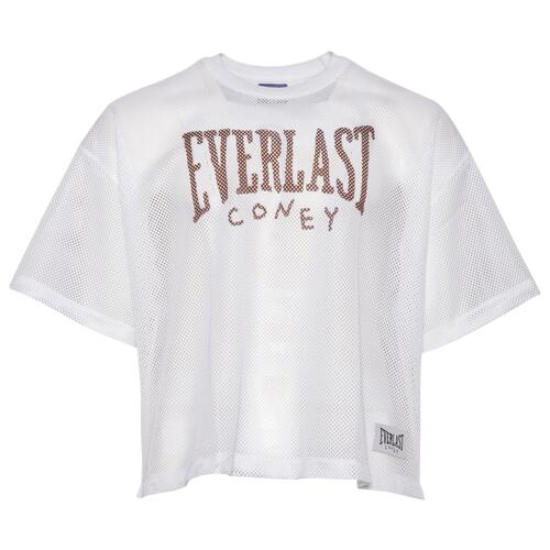 Coney Island Picnic X Everlast Athletic Mesh Practice Jersey - Mens White/White Cover