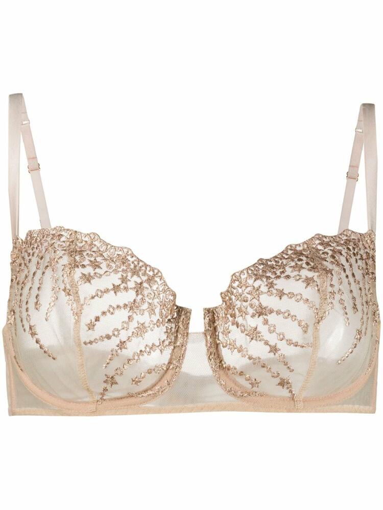 Gilda & Pearl Under The Stars bra - Gold Cover