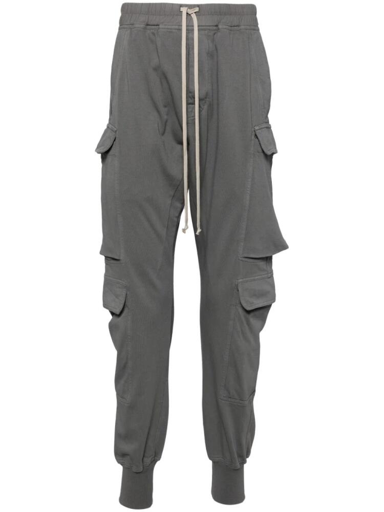 Rick Owens DRKSHDW drawstring fastening waist pants - Grey Cover