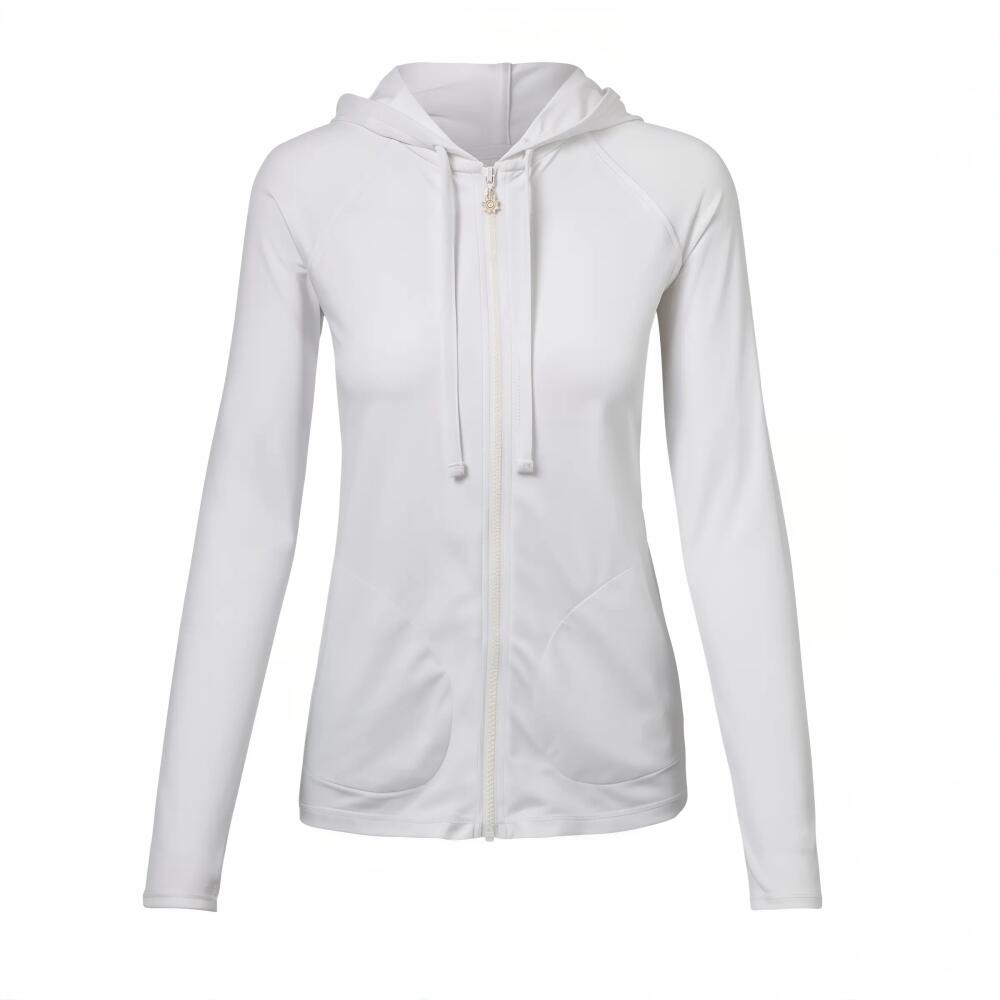 UV Skinz Hooded Water Jacket in White Cover