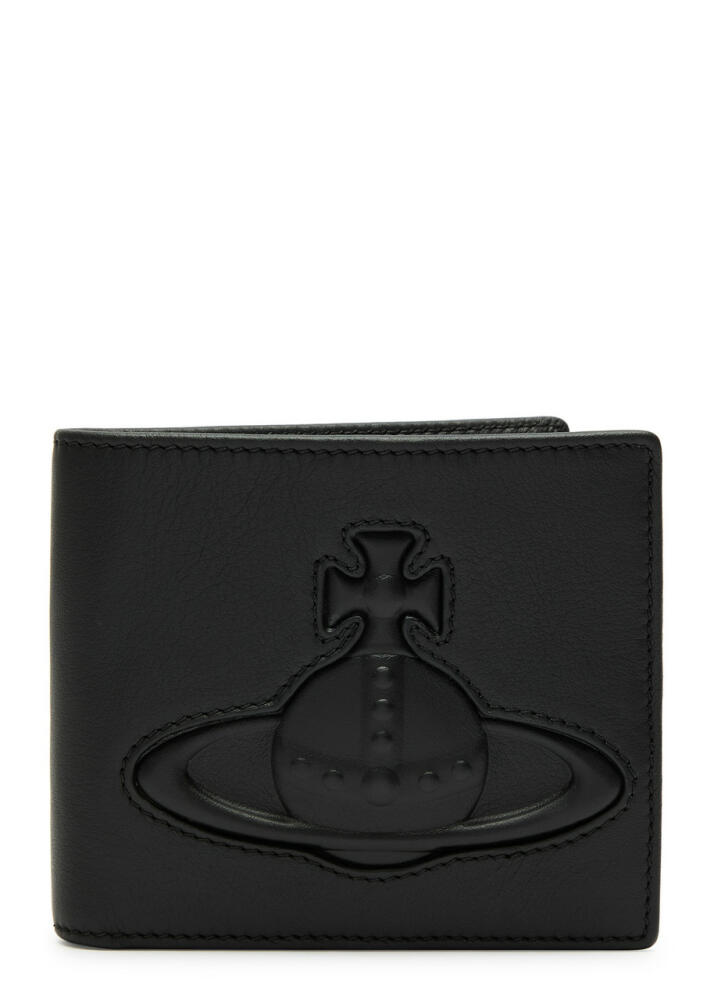 Vivienne Westwood Orb-embossed Leather Wallet - Black Cover