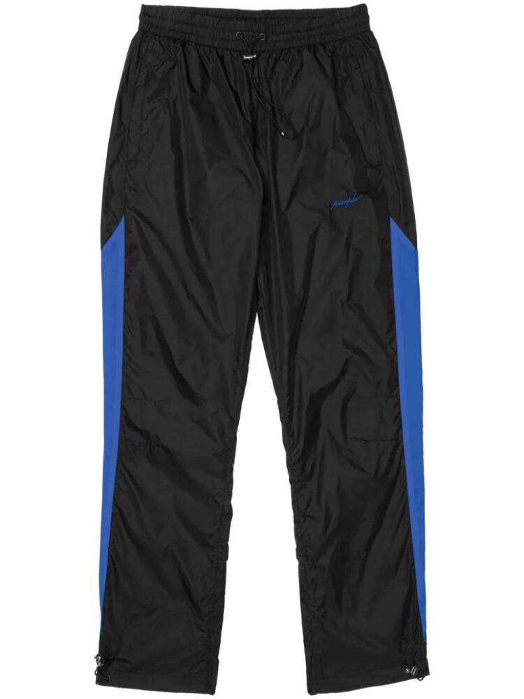 Purple Brand striped track pants - Black Cover