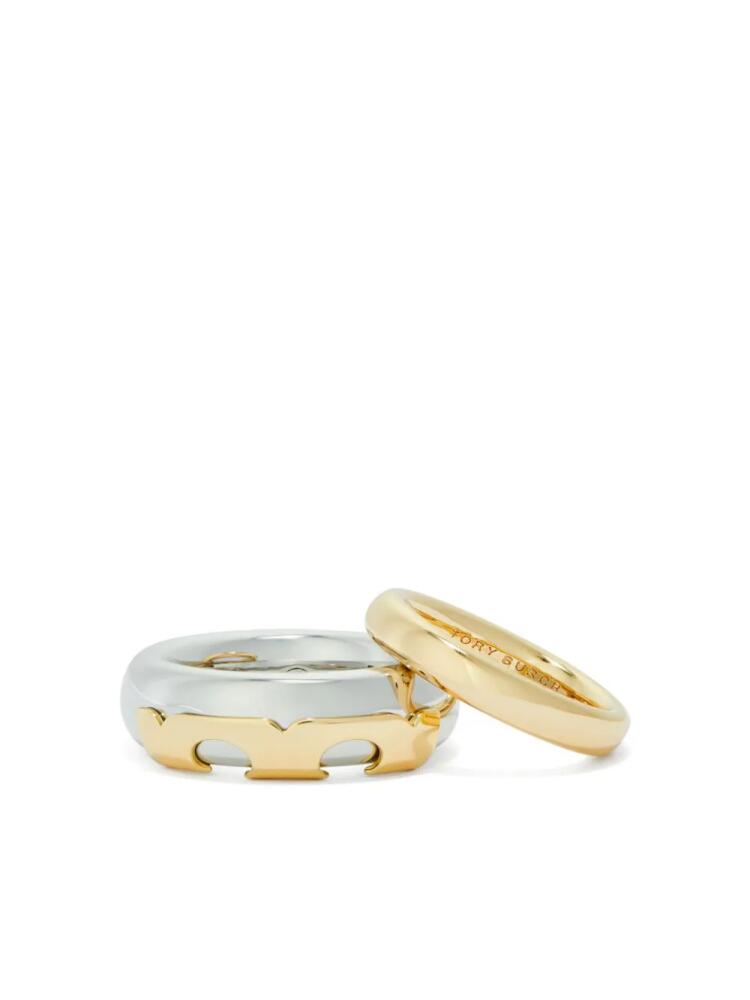 Tory Burch Essential rings (set of two) - Silver Cover