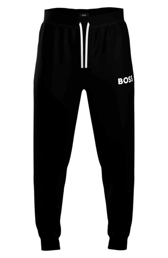 BOSS Men's Ease Pajama Joggers in Black Cover