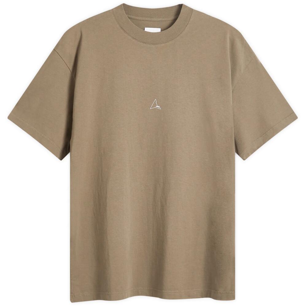 ROA Men's Regular Logo T-Shirt in Crocodile Cover