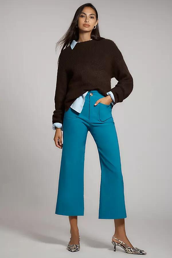 The Colette Cropped Wide-Leg Pants by Maeve Cover