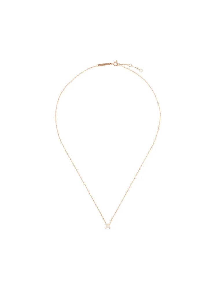 Delfina Delettrez Dots Solitaire diamond necklace - Metallic Cover