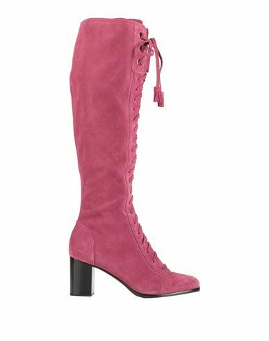 Alberta Ferretti Woman Boot Pastel pink Leather Cover