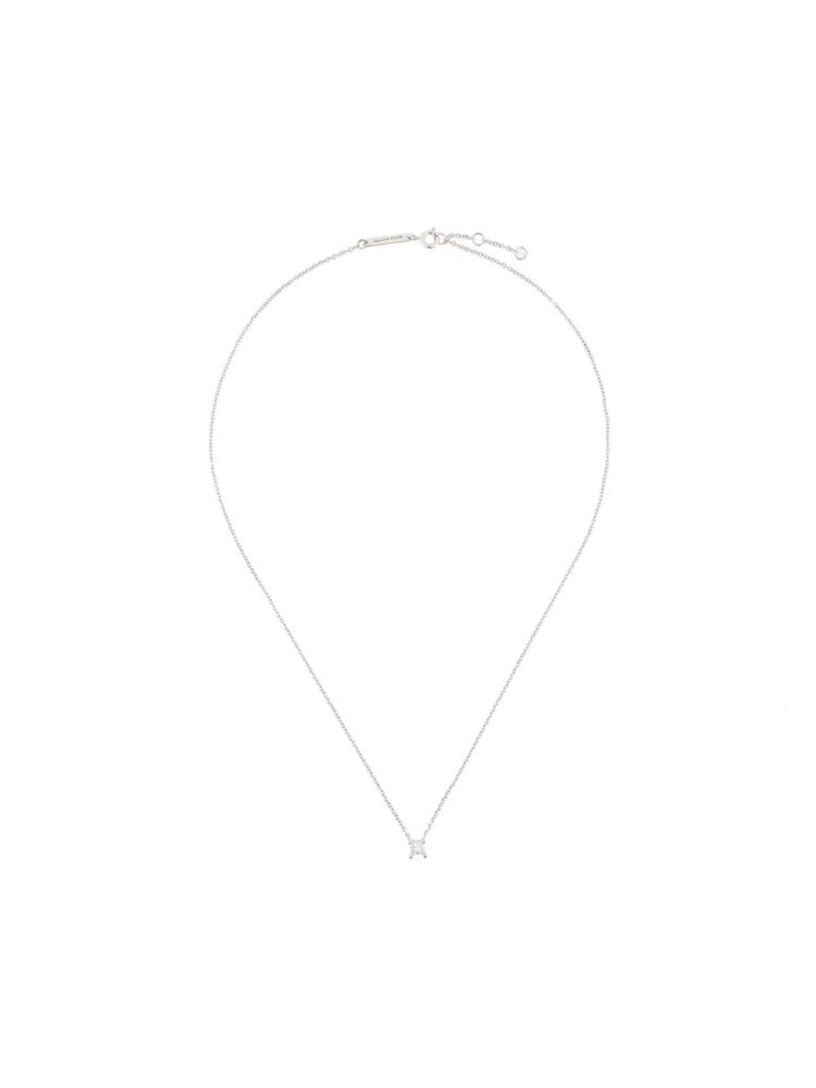 Delfina Delettrez Dots Solitaire diamond necklace - Metallic Cover