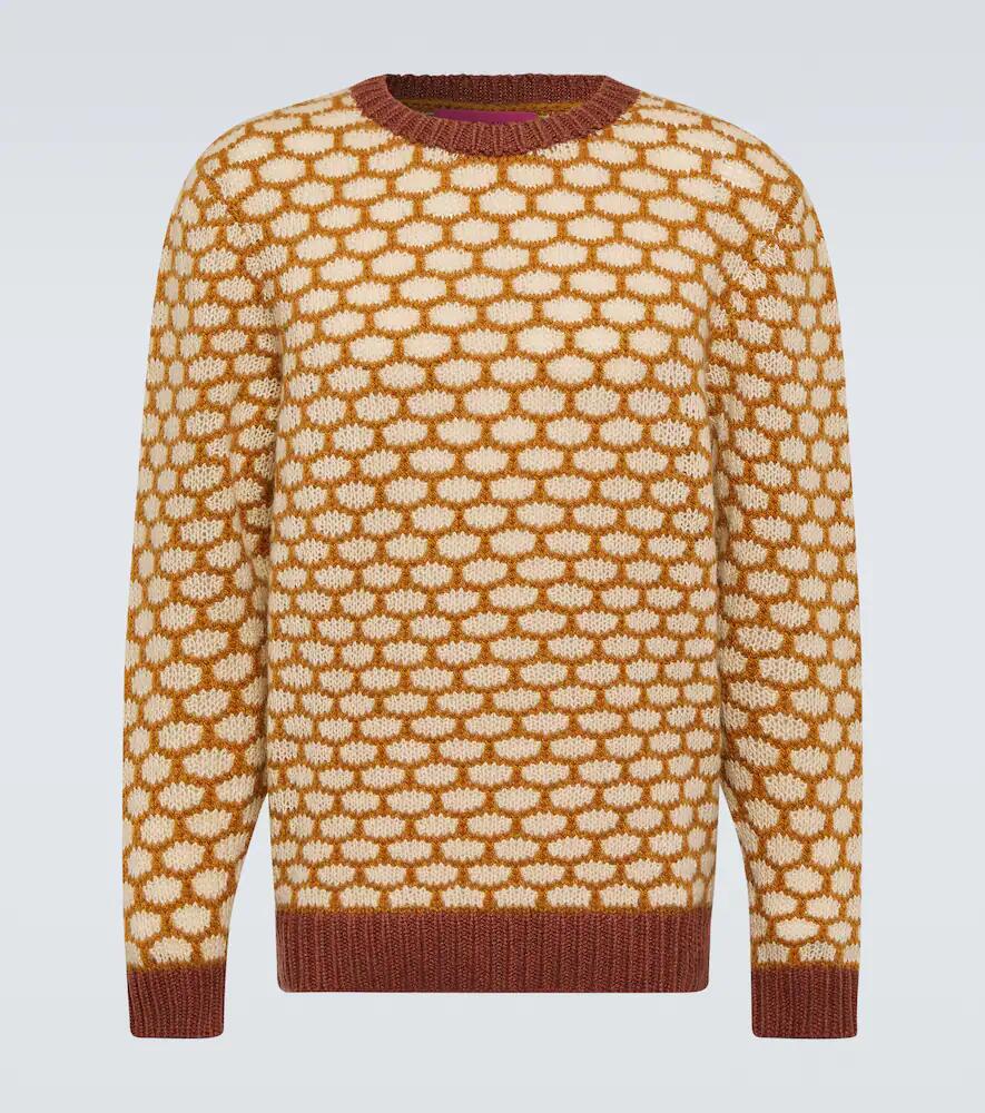 The Elder Statesman Jacquard cashmere sweater Cover