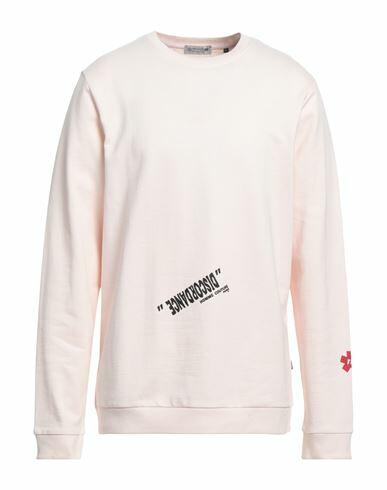 Daniele Alessandrini Homme Man Sweatshirt Blush Cotton, Polyester Cover