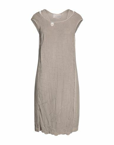 Elisa Cavaletti By Daniela Dallavalle Woman Mini dress Dove grey Cotton, Elastane, Viscose, Polyamide Cover