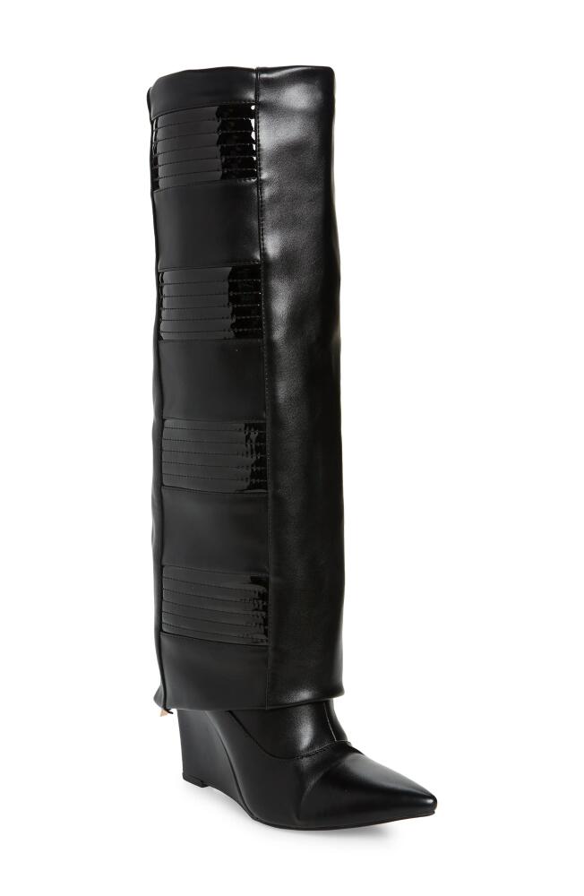 AZALEA WANG Victoria Knee High Boot in Black Cover