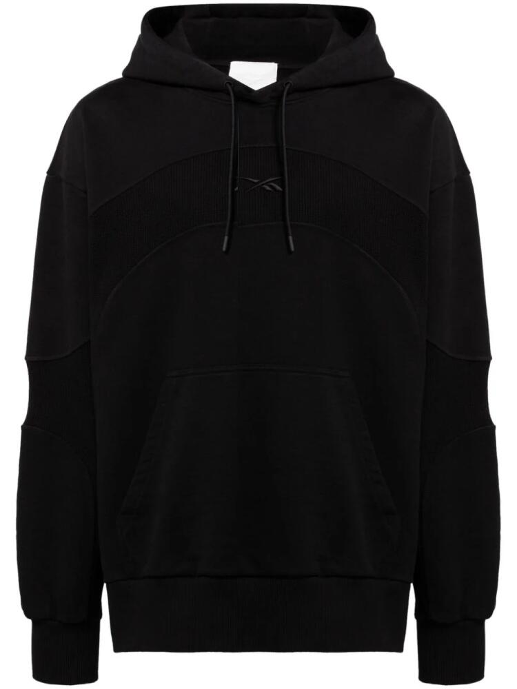 Reebok LTD panelled cotton hoodie - Black Cover