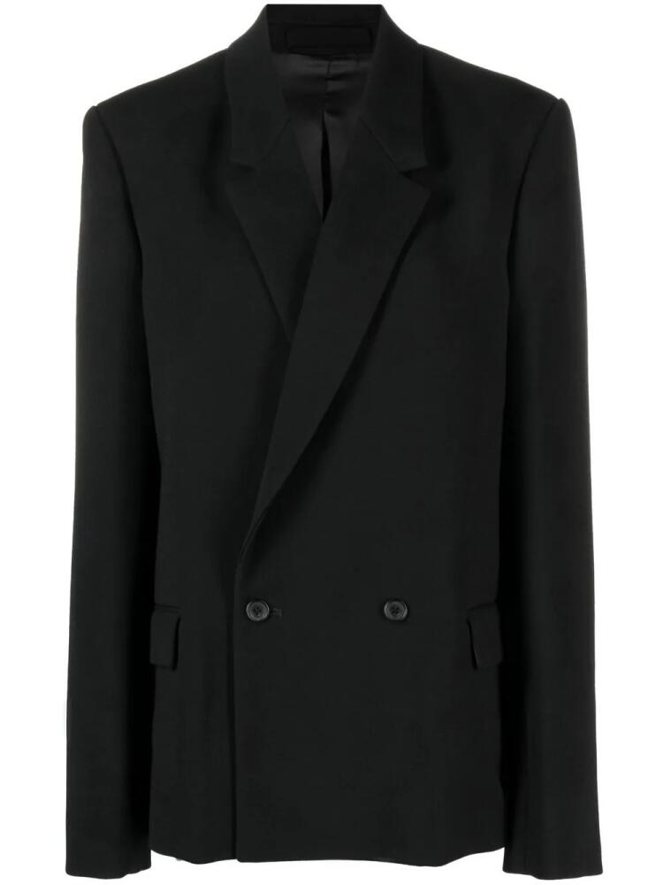 WARDROBE.NYC x Hailey Bieber double breasted blazer - Black Cover