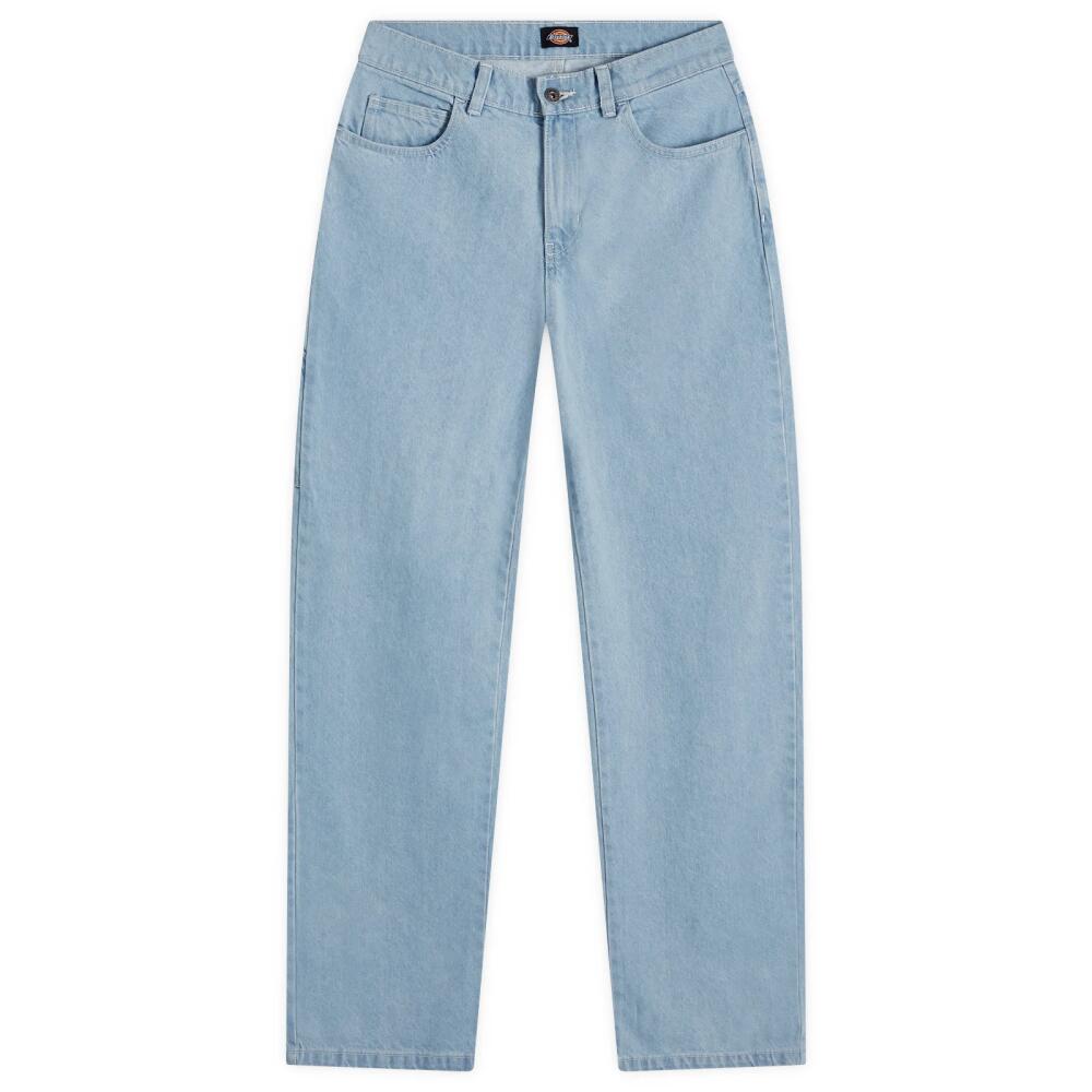 Dickies Women's Herndon Denim Jeans in Vntg Blue Cover