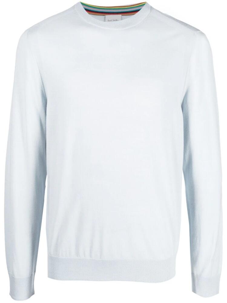 Paul Smith crew-neck long-sleeve jumper - Blue Cover