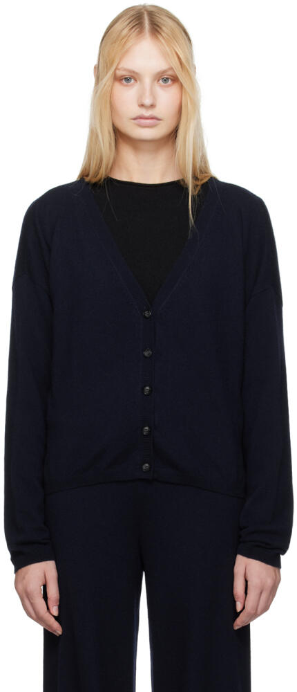 LISA YANG Navy Abby Cardigan Cover