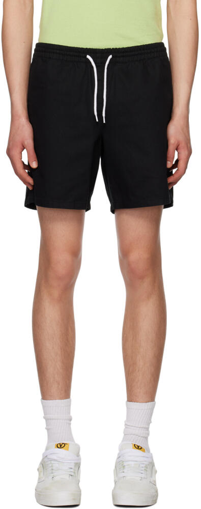 Noah Black Elasticized Shorts Cover