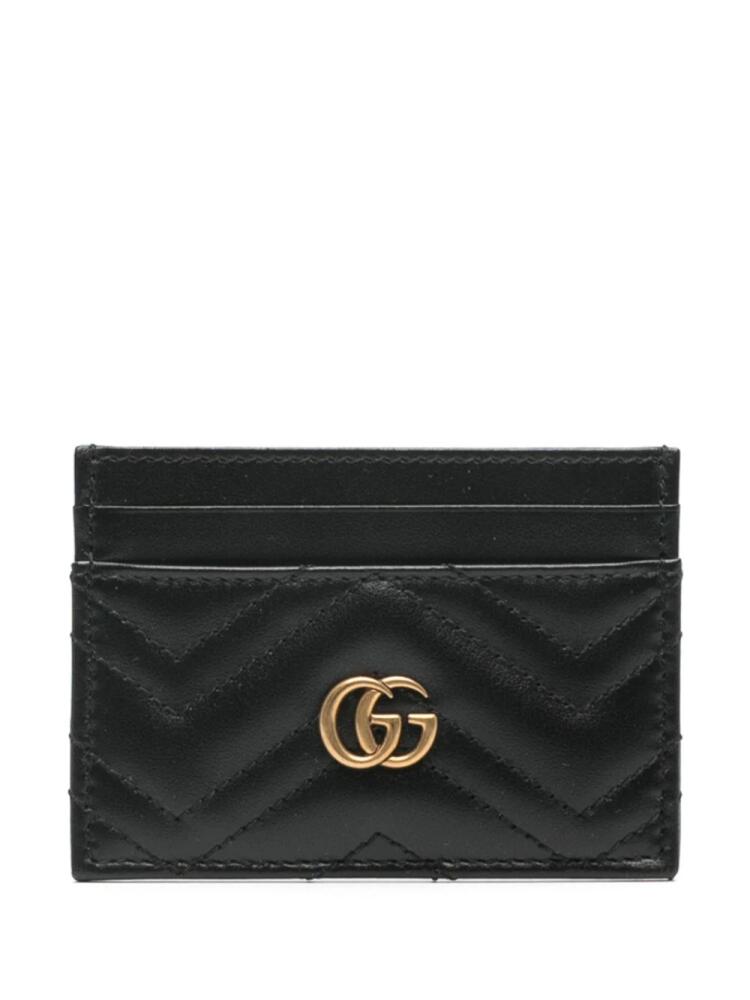 Gucci GG Marmont leather cardholder - Black Cover